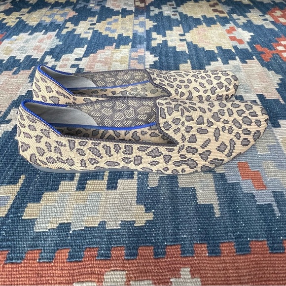 Rothy’s The Loafer Little Cat Cheetah Size 8 - Picture 2 of 10
